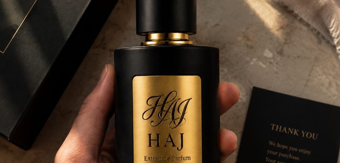 For him perfume